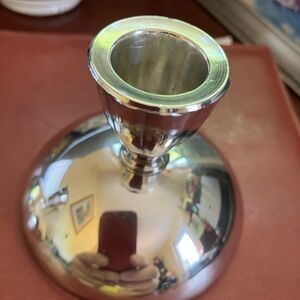 Silver Candle Holder